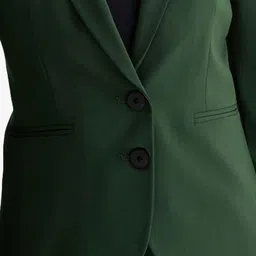 BAESD Notched Lapel Collar Single-Breasted Blazer image 5