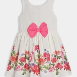 MiArcus Girls Multicolor Cotton Floral Casual Dresses-picture-14