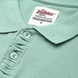 The Roadster Life Co. Polo Collar Pure Cotton T-shirt image 2