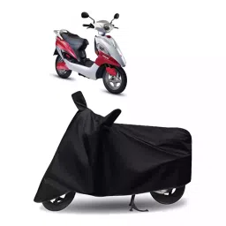 Auto Pearl Bike Cover for Hero Electric Electric Maxi (Black)-picture-26