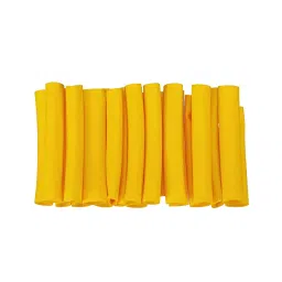Immech 6 mm Polyolefin Heat Shrink Tube Cable Sleeve Wrap 45mm(1.75 Inch)  Yellow Pack of 1000 Pcs-picture-12