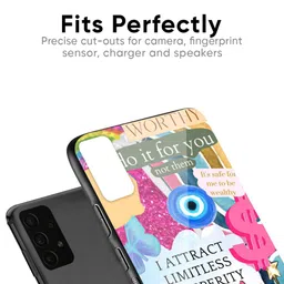 QRIOH Quirky Printed Samsung Galaxy S23 Back Case Mobile Accessories image 2