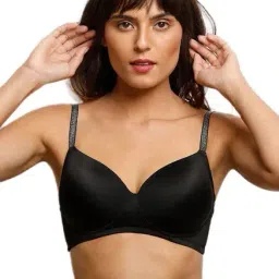 Zivame Black Non Wired Padded Bra-picture-38