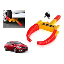 Auto Pearl Claw Type Anti Theft Adjustable Wheel Clamp Lock for Maruti Suzuki Ciaz-picture-42