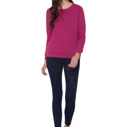 Allen Solly Pink Regular Fit Sweatshirt image 4