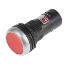 RS PRO Push Button Complete Unit Panel Mount 22 mm Cutout, 1450621 image 2
