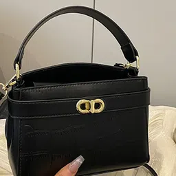 StyleCast PU Structured Handheld Bag image 2