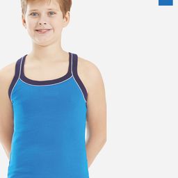 Bodycare Kids Boys Pack Of 2 Soft Breathable Cotton Rib Vests KGA2014RBRD-80-picture-39