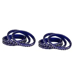 SOMIL Set Of 32 Stone-Studded Bangles image 3