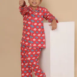 BREATHABLES Unisex Kids Printed Night suit-picture-55
