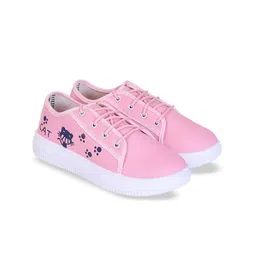 COOPERWINGS Women Printed Lace-Up Sneakers-image-56