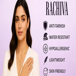 RACHIVA Gold-Plated Geometric Pendants with Chains image 5