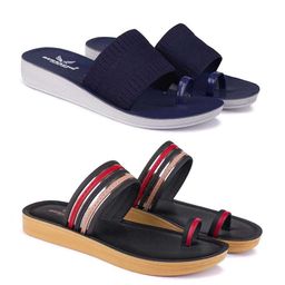 BERSACHE Women Open Toe Flats with Bows-picture-36