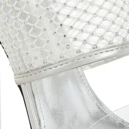 London Rag Women'S Silver Casual Sandals image 5