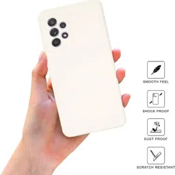 Sprig Back Cover for Samsung A52 5G (White) image 2