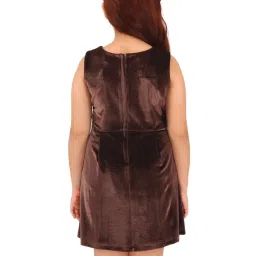 Cutecumber Girls Peach Dress With Jacket image 3