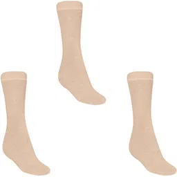 MUKHAKSH Girls Pack Of 3 Calf-Length Socks-image-52