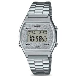 Casio Vintage B640WDG-7DF Silver Digital Dial Silver Stainless Steel Band D186-picture-31