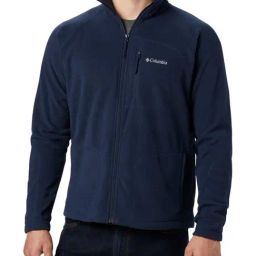 Columbia Men Navy Blue Fast Trek II Full Zip Fleece Jacket-picture-37