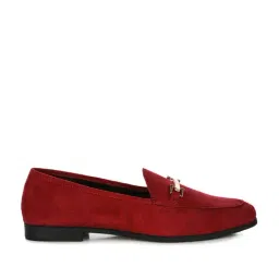 London Rag Women's Burgundy Casual Loafers-picture-30