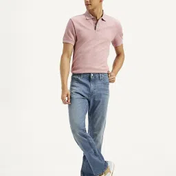 Levi's 513 Blue Cotton Slim Fit Jeans image 3
