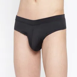 La Intimo Black & Yellow Comfort Fit Briefs - Pack Of 2 image 3