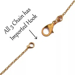 Octagon hub Gold-Plated Necklace image 2