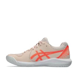 Asics Women's GEL-Dedicate 8 Peach Tennis Shoes image 3