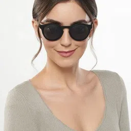 Vincent Chase Havana Grey Round UV Protection Lens Unisex Sunglasses image 3