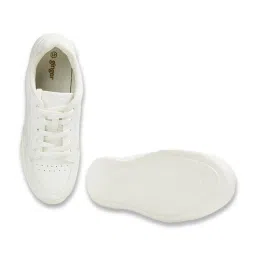 Ginger by Lifestyle Women's White Sneakers image 3