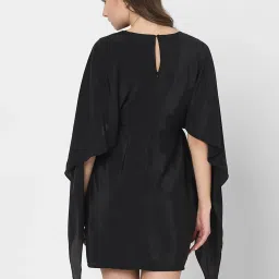 Vero Moda Black Regular Fit A Line Dress image 3