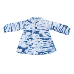 YOUNG BIRDS Girls Tie & Dye Dyed Shirt Collar Long Sleeves Top-picture-31