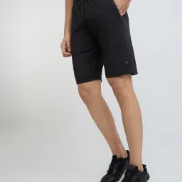 Parx Black Regular Fit Shorts image 3