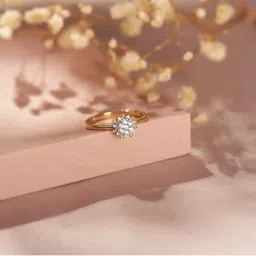 Kisna Diamond & Gold Jewellery Roan 18k (750) Diamond & Gold Ring For Women image 3