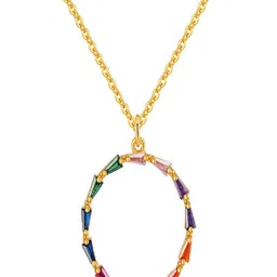 AQUASTREET 18K Gold-Plated Lisa Luxe Pendant Chain image 3