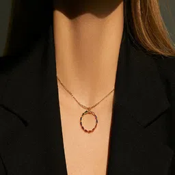 AQUASTREET 18K Gold-Plated Lisa Luxe Pendant Chain image 5