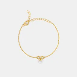 Shaya 925 Silver Pearls of Wisdom Gold Plated Bracelet for Women-image-28