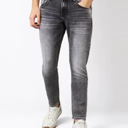 Spykar Men Slim Fit Mid Rise Cotton Casual Jeans-picture-21