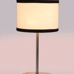 Devansh Multicoloured Wood Abstract Shaped Table Lamp image 3