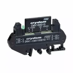 SENSATA/CRYDOM Solid State Interface Relay DRA Series 28 V DC Control 8 A Load DIN Rail Mount, DRA1-CMXE100D10 image 4