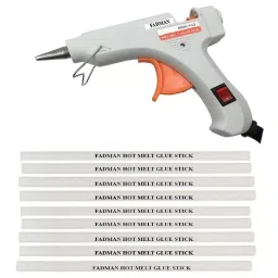 Fadman 20 W Standard Temperature Hot Melt Mini Glue Gun with 9 Stick White 7 mm Stick Dia., whimini20wtt9s-picture-38