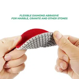 Sarrah 4 inch(100 mm), Grit Size 1500 Diamond Polishing Pads (Pack of 5 Pcs) image 4