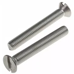 RS PRO Machine Screw M8x60 mm Stainless Steel Slot Countersunk, 9141747 (Bag of 25 pcs)-picture-49