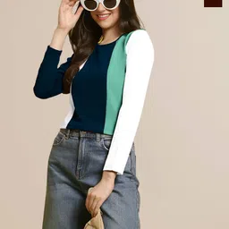 Mast & Harbour Pack of 2 Casual Regular Sleeves Solid Top-picture-33