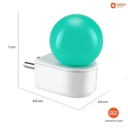 Orient 0.5 W Deco Plug N Play Led Bulb Green (Pack of 8) image 2