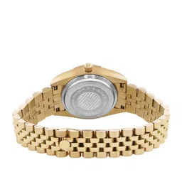 d'signer Dsigner Women Brass Embellished Dial & Bracelet Style Straps Analogue Watch 521GM.3L image 3