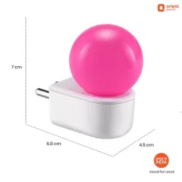 Orient 0.5 W Deco Plug N Play Led Bulb Pink (Pack of 8) image 4