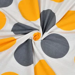 MILAAV White 144 TC Single Bedsheet with 1 Pillow Covers image 2