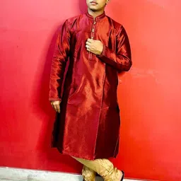 SANTI ENTERPRISES Men Regular Kurta with Churidar-picture-10