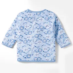 OHMS Single Jersey Knit Full Sleeves Jhablas With Stripes & Animal Print Pack Of 5 - Multicolour image 3